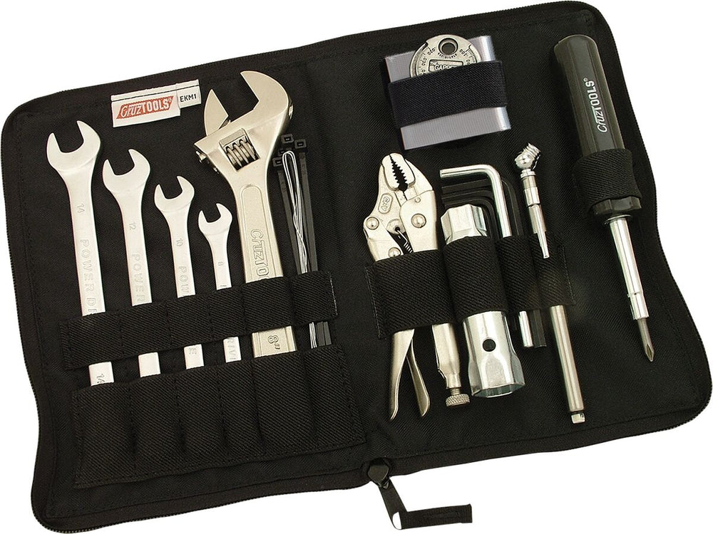 Cruz Tools Econokit M1 Tool Kit For Japanese Metric Motorcycle And ATV