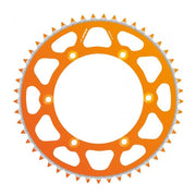 Apico Evolite Rear Sprocket - KTM SX65 1998-2024 - Orange/ 49T
