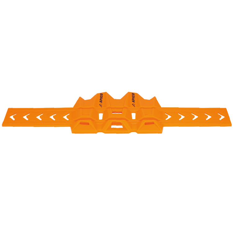 Apico Silicone Exhaust Silencer Protector - Orange