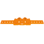 Apico Silicone Exhaust Silencer Protector - Orange
