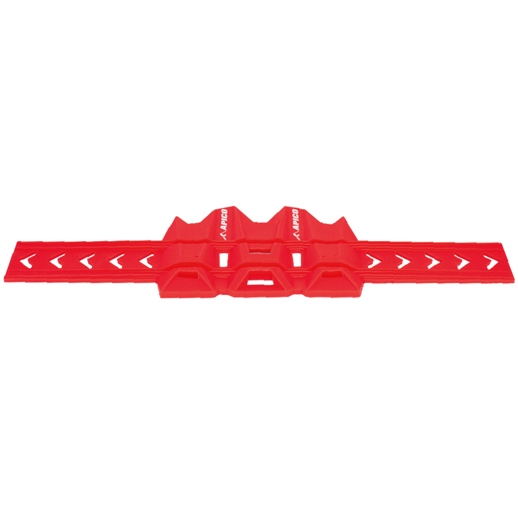 Apico Silicone Exhaust Silencer Protector - Red