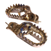 Apico Titanium Foot Pegs - KTM/Husqvarna SX/TC 50/65 Up To 2022, SX/SXF/FC Up To 2015, EXC/EXC-F/FE Up To 2016