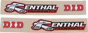 Factory Effex Swingarm Graphics - Renthal DID