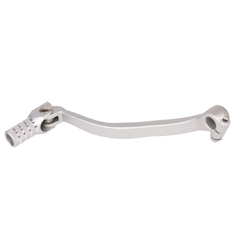 Apico Forged Gear Pedal - Kawasaki KXF250 2004-05, Suzuki RMZ250 2004-06 - Silver