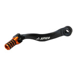 Apico Elite Gear Pedal - KTM SXF 2016-22, EXC-F 450/500 2017-22 - Black/ Orange