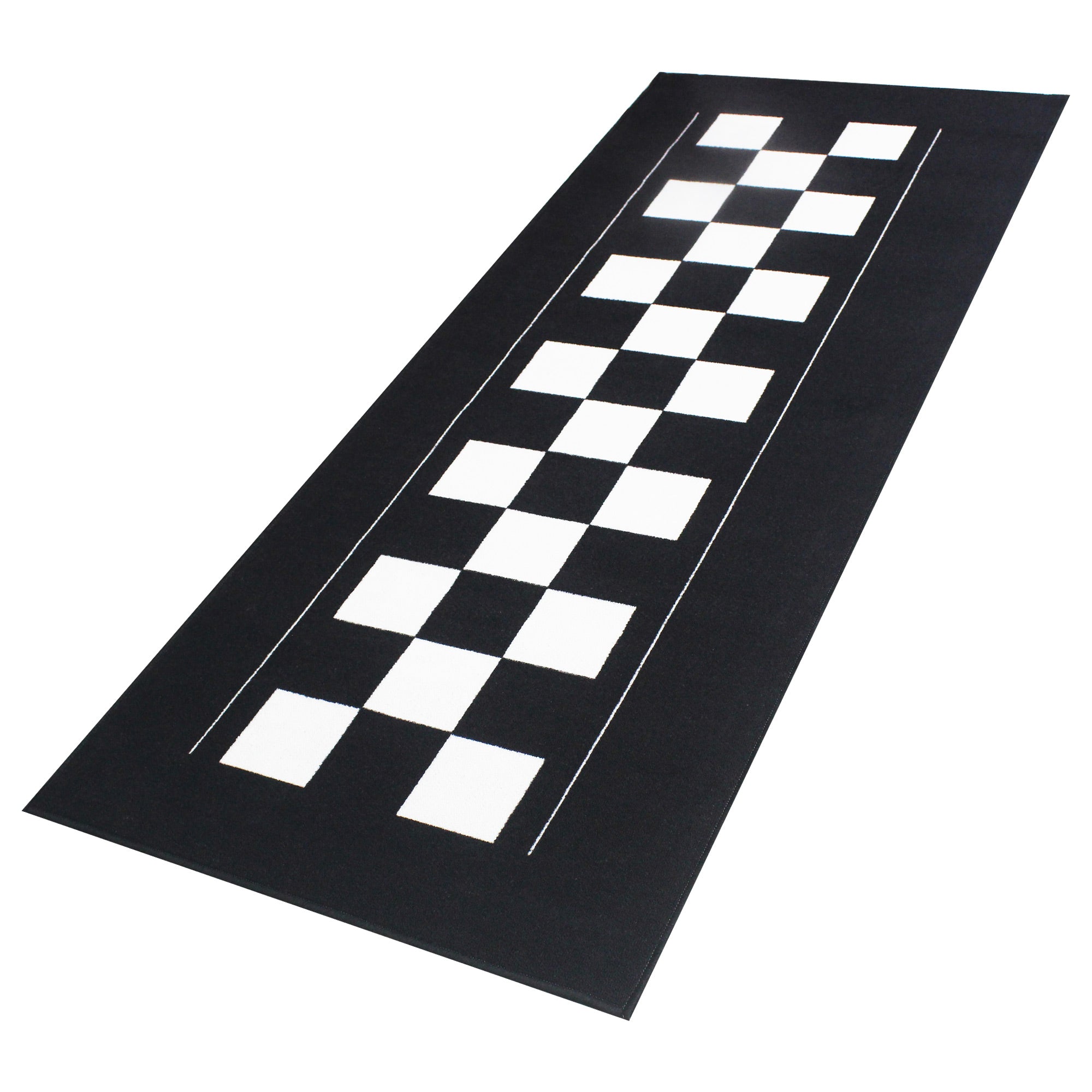 Biketek Series 4 Checker Board Garage Mat - 190 x 80cm – Ghostbikes
