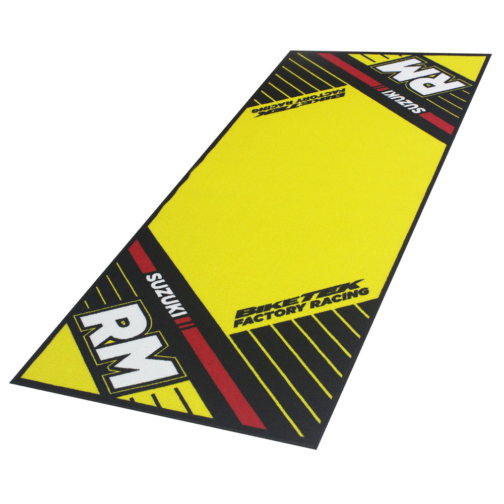 Biketek Series 6 Suzuki RM Garage Mat - 190 x 80cm