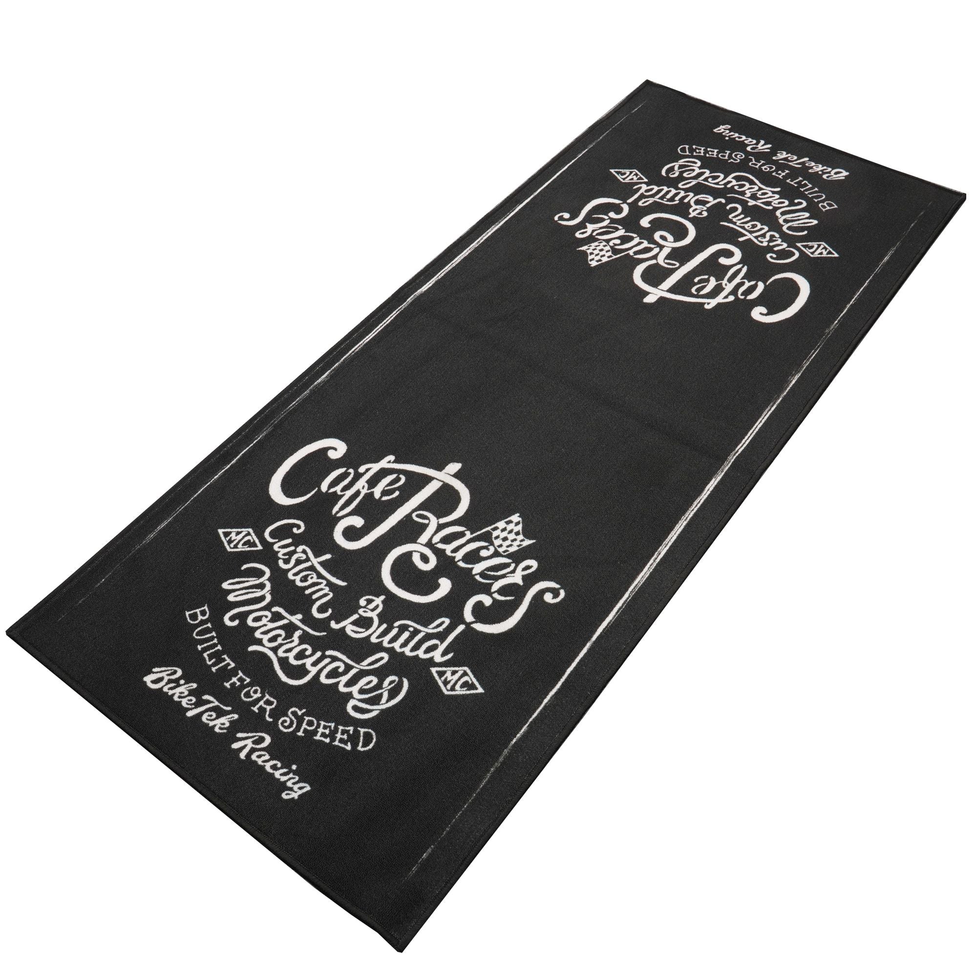 Biketek Series 7 Custom Cafe Racer Garage Mat - 190 x 80cm – Ghostbikes