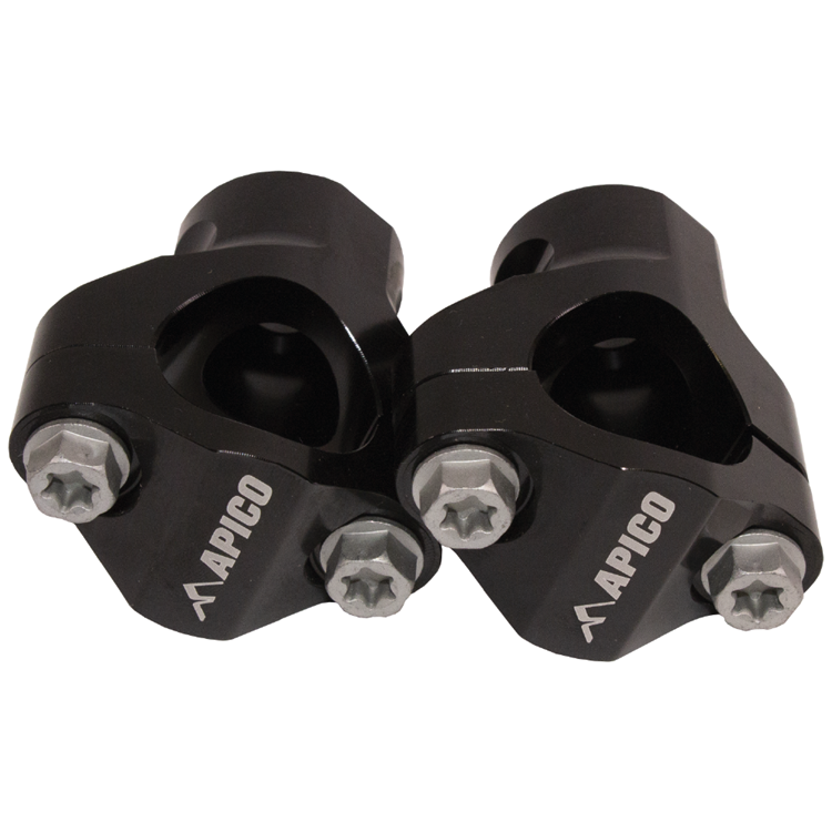 Apico Handlebar Mount Kit - 28.6mm - KTM SX/SXF 125-450 & Husqvarna TC/FC 125-450 2017-20 - Black