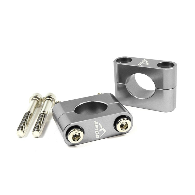 Apico Trials Oversized Fat Bar (28.6mm) Handlebar Mounting Kit - Titanium
