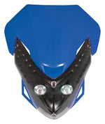 Bike It Universal Spectre Fairing Headlight - Blue