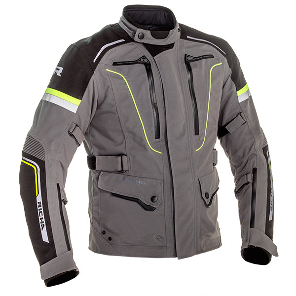 Richa Infinity 2 Pro Jacket S Titanium Fluo Yellow