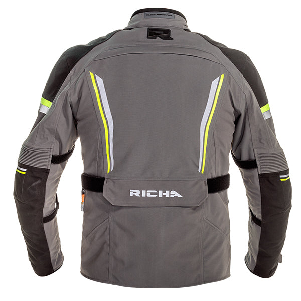 Richa Infinity 2 Pro Jacket S Titanium Fluo Yellow