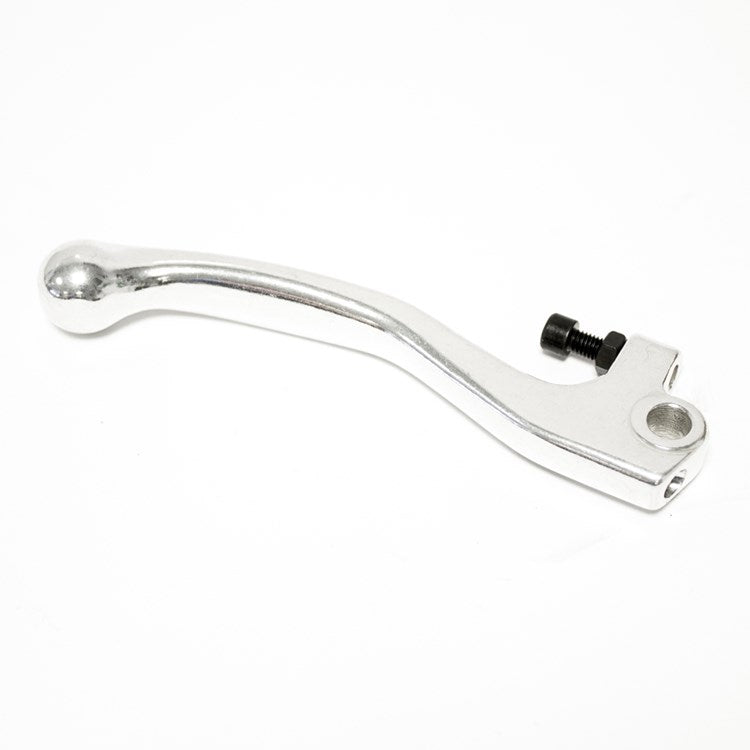 Raceline Brake Lever - Honda CR 125/250 1992-2007, Beta 200 RR 2019-24 - Silver