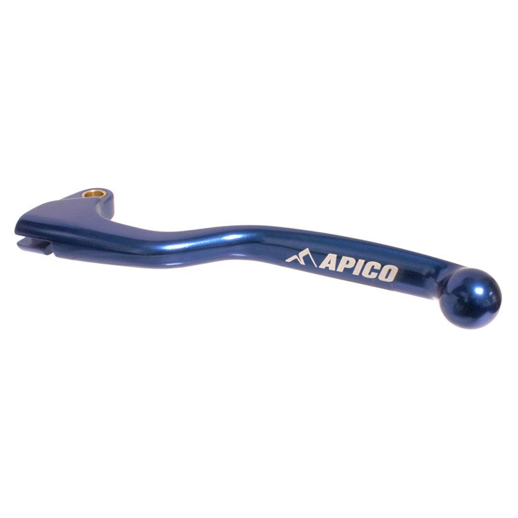 Apico Elite Clutch Lever - Kawasaki KX65 2000-21, KX85 1998-2021 - Blue