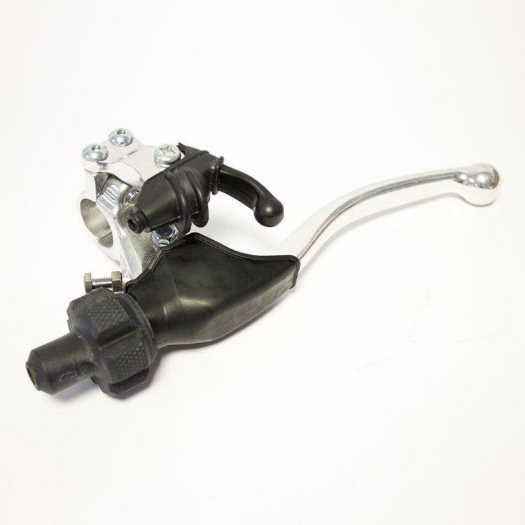Raceline Clutch Lever Assembly With Hotstart - Yamaha YZF250 2009-13, YZF450 2009 - Silver