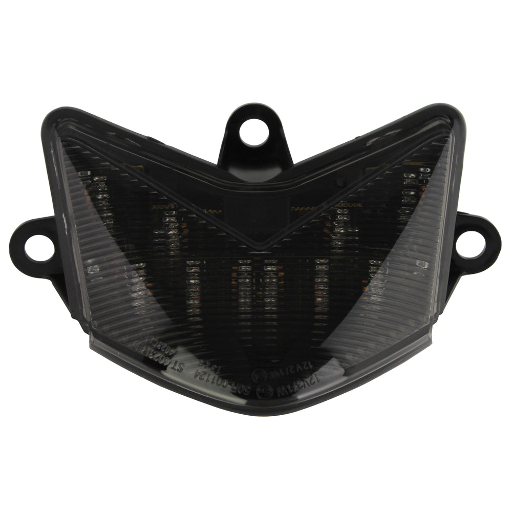 Bike It LED Rear Tail Light With Cool Grey Lens - Kawasaki ZX-10R Ninja 2004-05