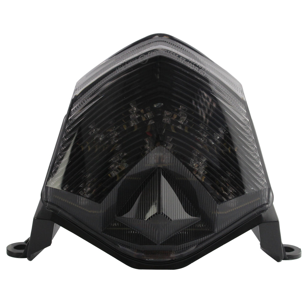 Bike It LED Rear Tail Light With Cool Grey Lens - Kawasaki ZX-6R Ninja 2009-11