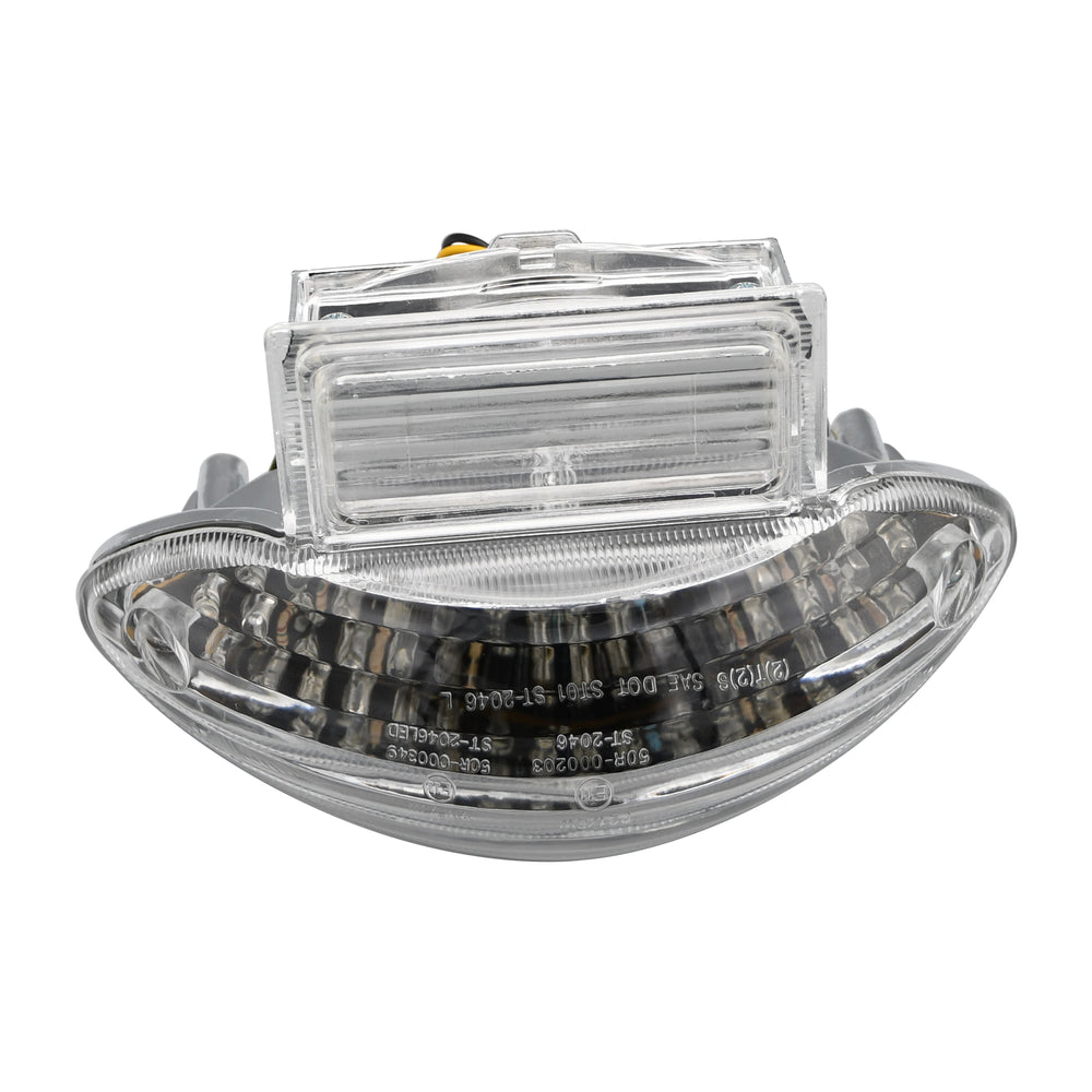 Bike It LED Rear Tail Light With Clear Lens & Integral Indicators - Suzuki GSX1300R Hyabusa 1999-2007