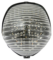 Bike It LED Rear Tail Light With Clear Lens & Integral Indicators - Suzuki GSX600F 1998-2001