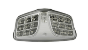 Bike It LED Rear Tail Light With Clear Lens & Integral Indicators - Suzuki GSXR600 2009-12
