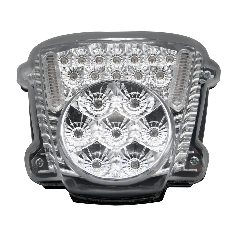 Bike It LED Rear Tail Light With Clear Lens & Integral Indicators - Suzuki GSX1300R Hyabusa 2008-14
