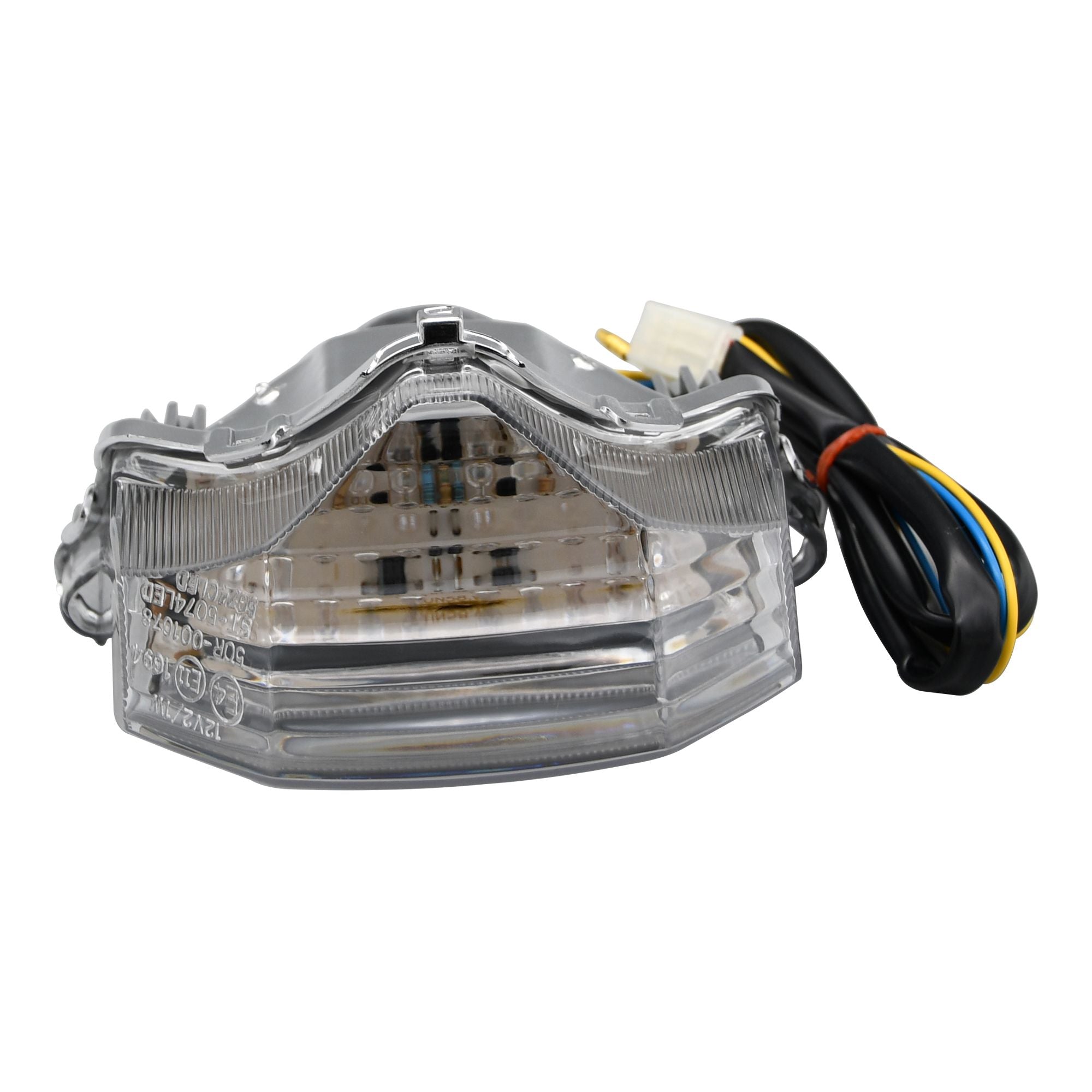 Bike It LED Rear Tail Light With Clear Lens & Integral Indicators - Ya ...