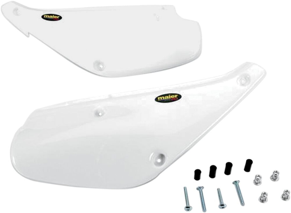 Maier Sidepanels - Honda XR80 1993-2000, XR100 1996-2000 - White