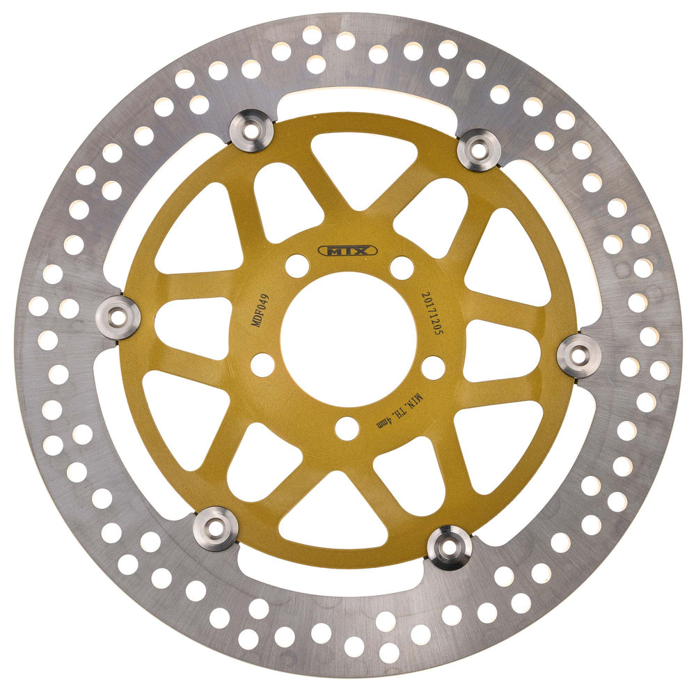 MTX Performance Front Floating Round Brake Disc - Kawasaki ZX-6R Ninja 1999-2002