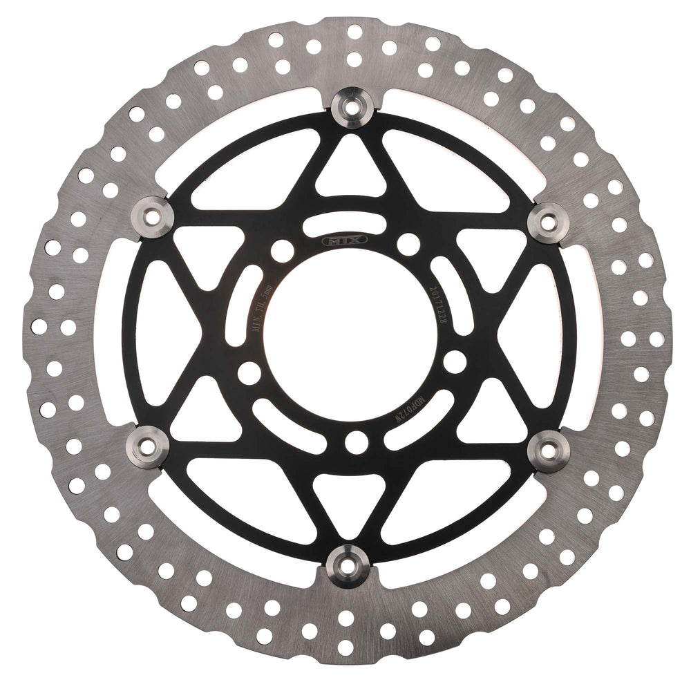 MTX Performance Front Floating Wavy Brake Disc - Kawasaki ZX-6R Ninja 2008-11