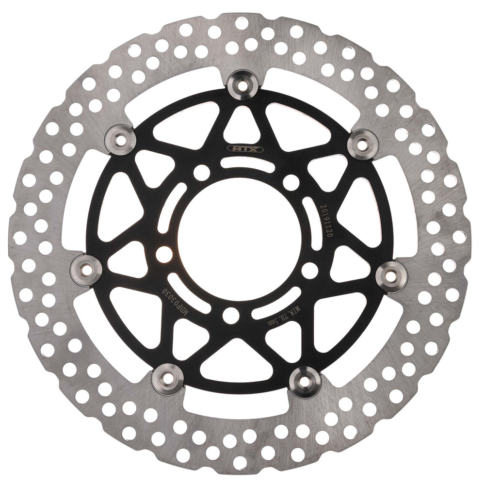 MTX Performance Front Floating Wavy Brake Disc - Kawasaki ZX-10R Ninja 2008-15