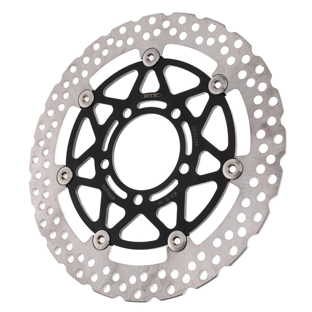 MTX Performance Front Floating Wavy Brake Disc - Kawasaki ZX-10R Ninja 2008-15