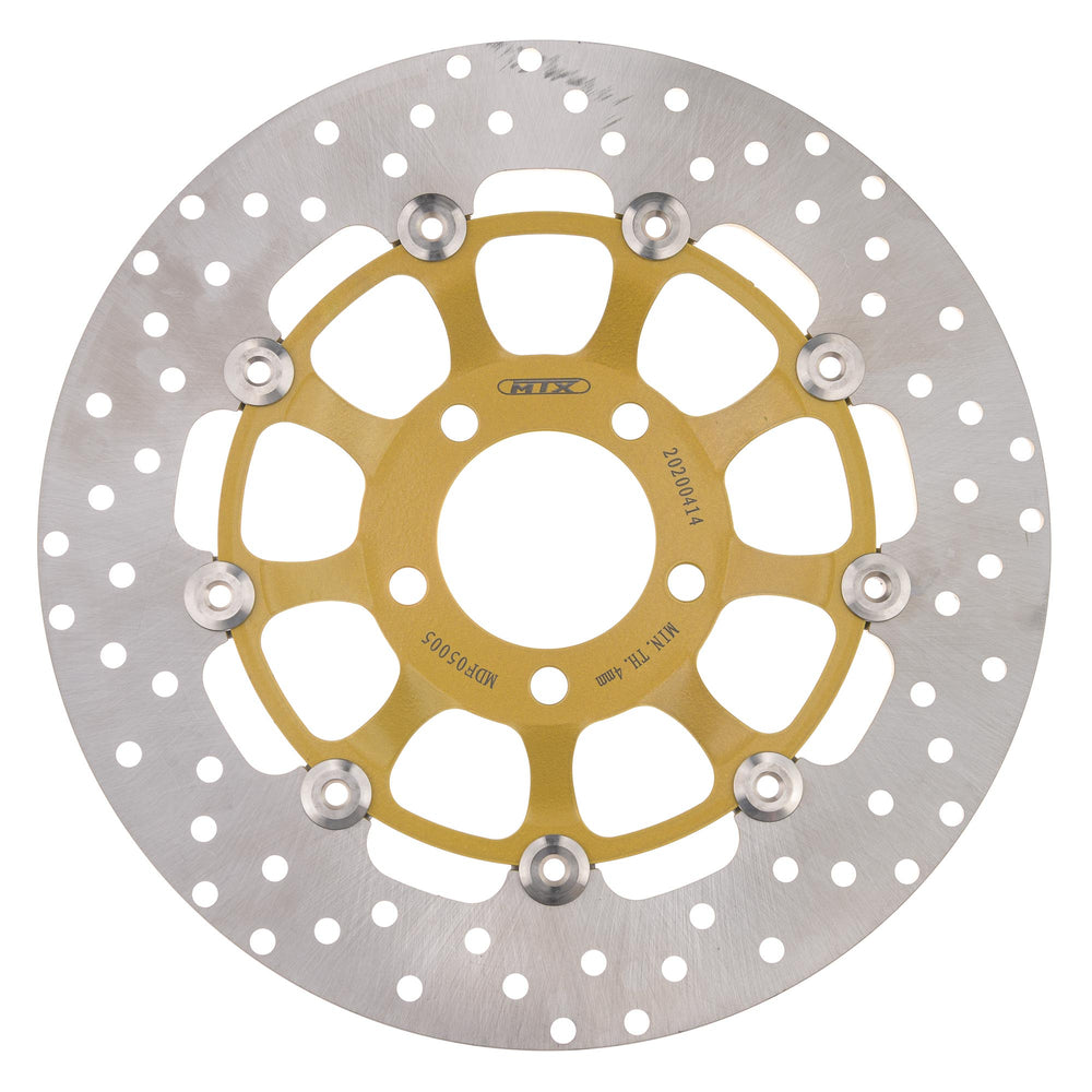 MTX Performance Front Floating Round Brake Disc - Suzuki GSF600 Bandit 1995-2005