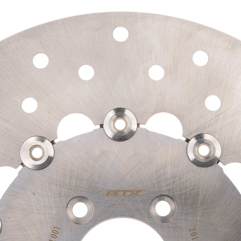 MTX Performance Front Floating Round Brake Disc - Harley Davidson FXDB Street Bob 2007-17