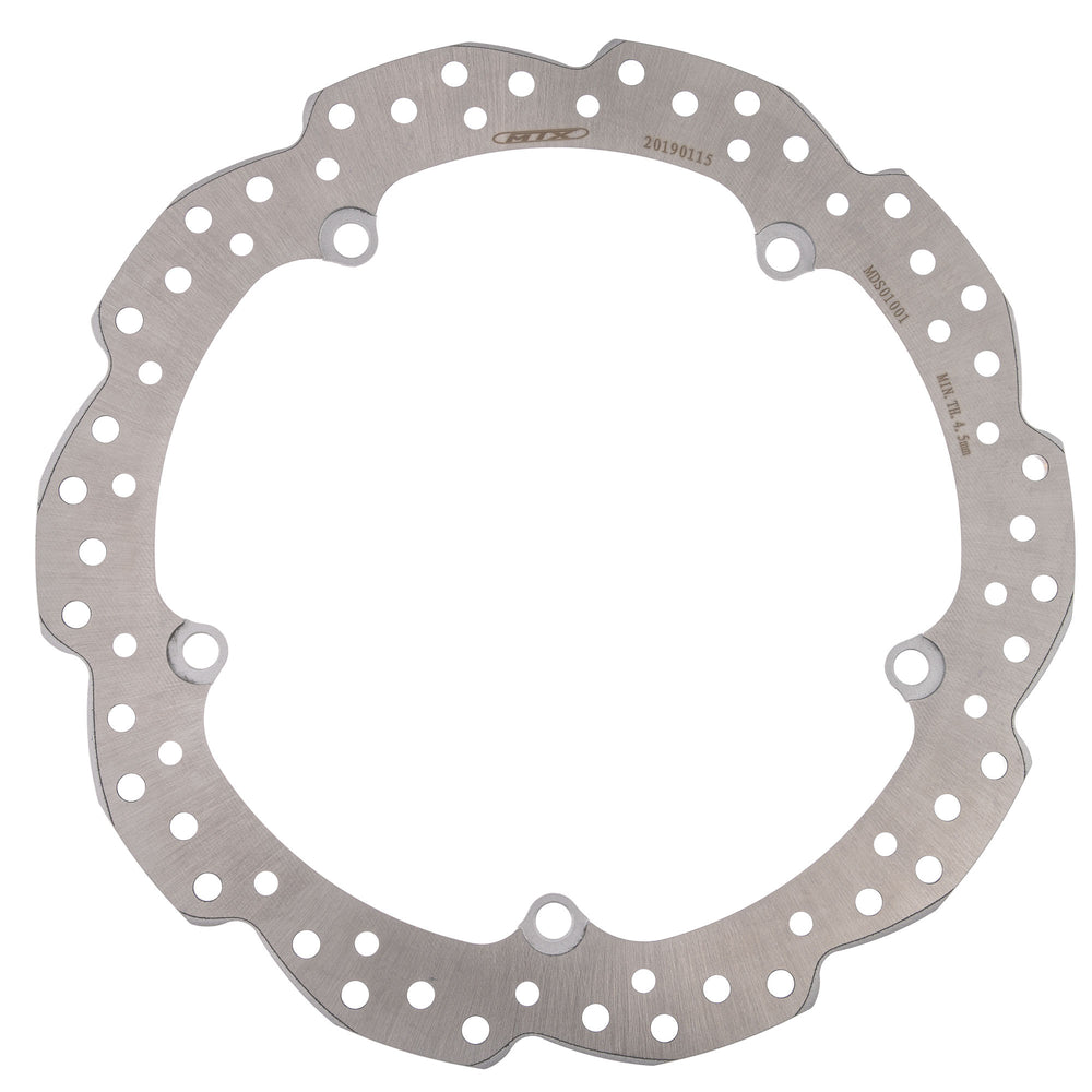 MTX Performance Front Solid Wavy Brake Disc - Honda NC 750 X AD 2014-21