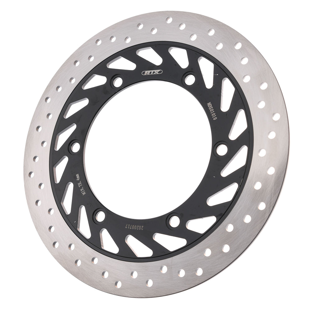 MTX Performance Front Solid Round Right Brake Disc - Honda CBR1000F 1987-1999