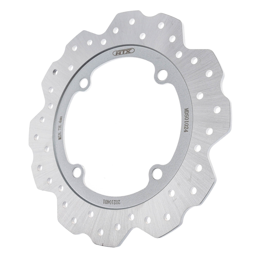 MTX Performance Rear Solid Wavy Brake Disc - Honda CB500X ABS 2013-19