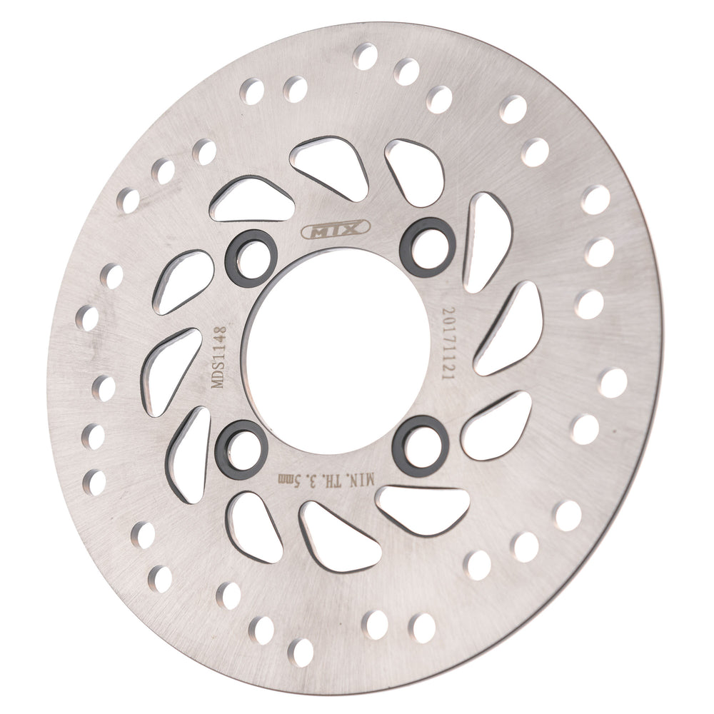 MTX Performance Rear Solid Round Brake Disc - Honda MSX125 2013-21