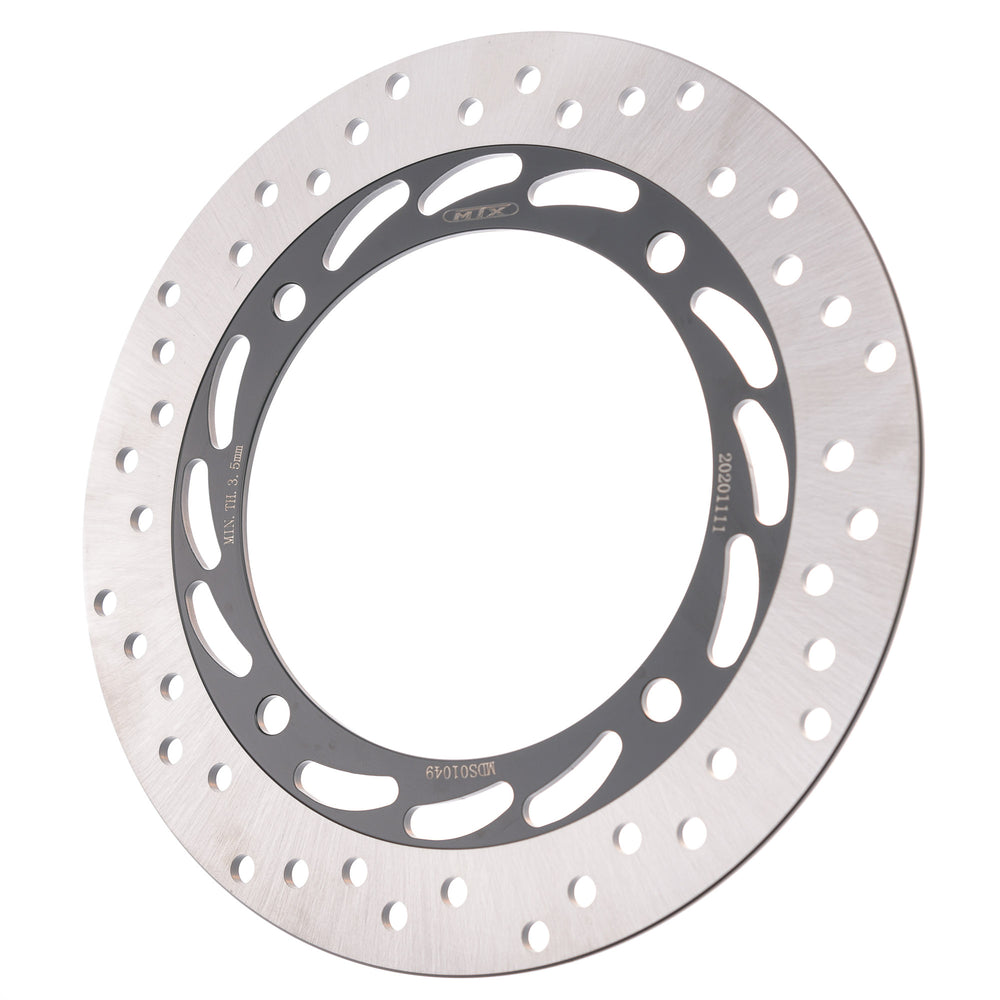MTX Performance Front Solid Round Brake Disc - Honda NX650 Dominator 1988-2001