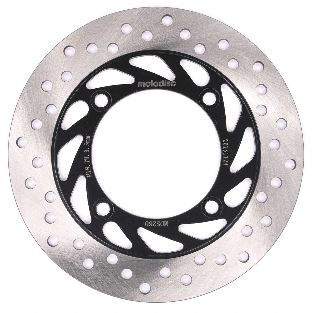 MTX Performance Rear Solid Round Brake Disc - Honda XRV650 Africa Twin 1988-89