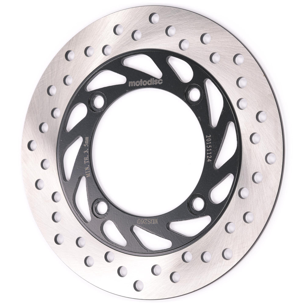 MTX Performance Rear Solid Round Brake Disc - Honda XRV650 Africa Twin 1988-89