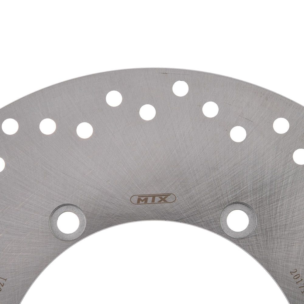 MTX Performance Rear Solid Round Brake Disc - Honda VT 750 C2 Shadow Black Spirit 2010-16