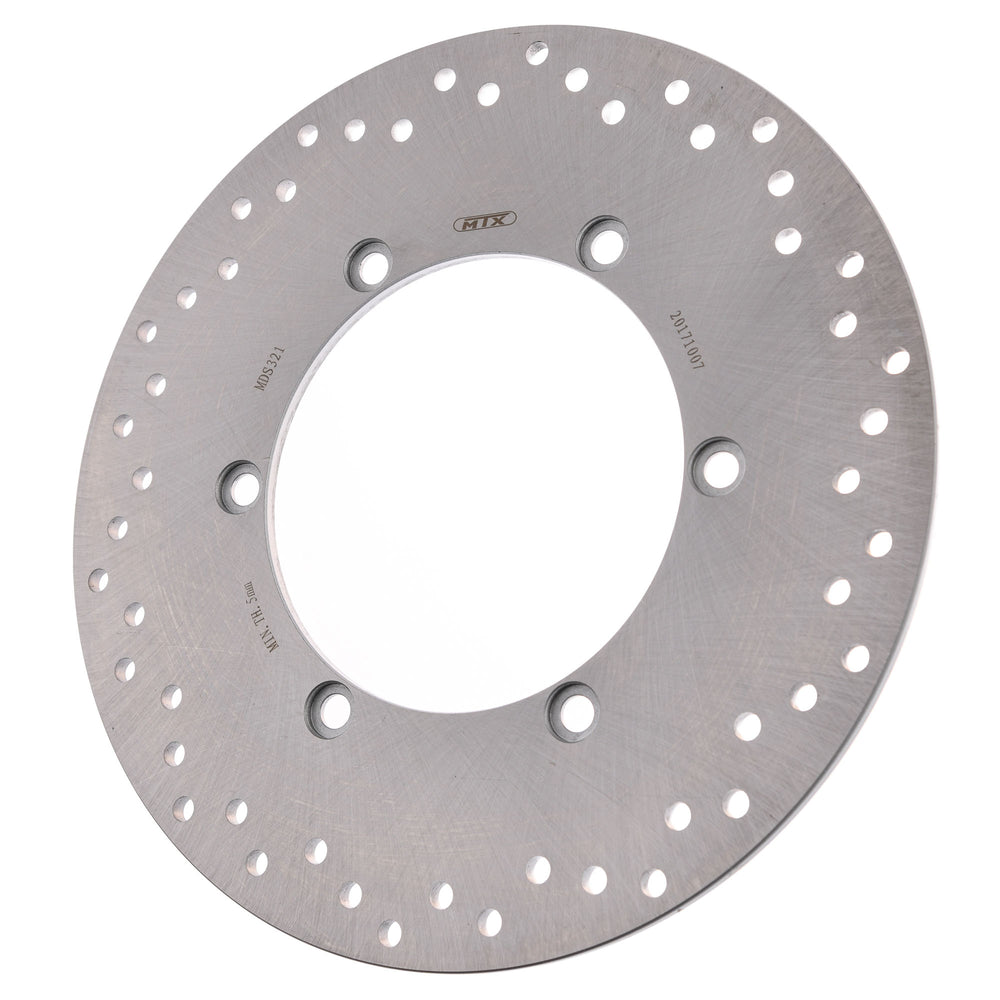 MTX Performance Rear Solid Round Brake Disc - Honda VT 750 C2 Shadow Black Spirit 2010-16