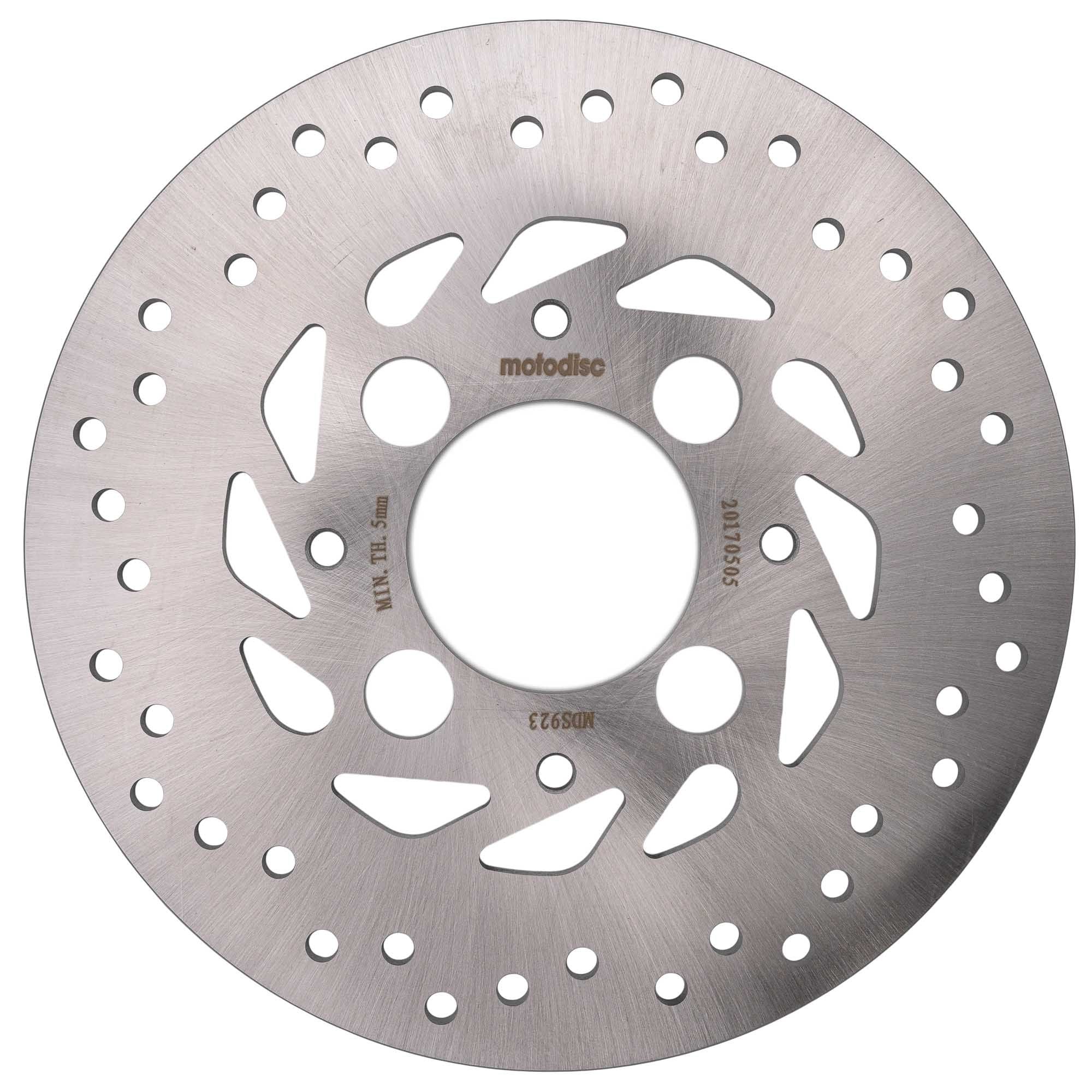 MTX Performance Rear Solid Round Brake Disc - Honda VFR800 X Crossrunn ...