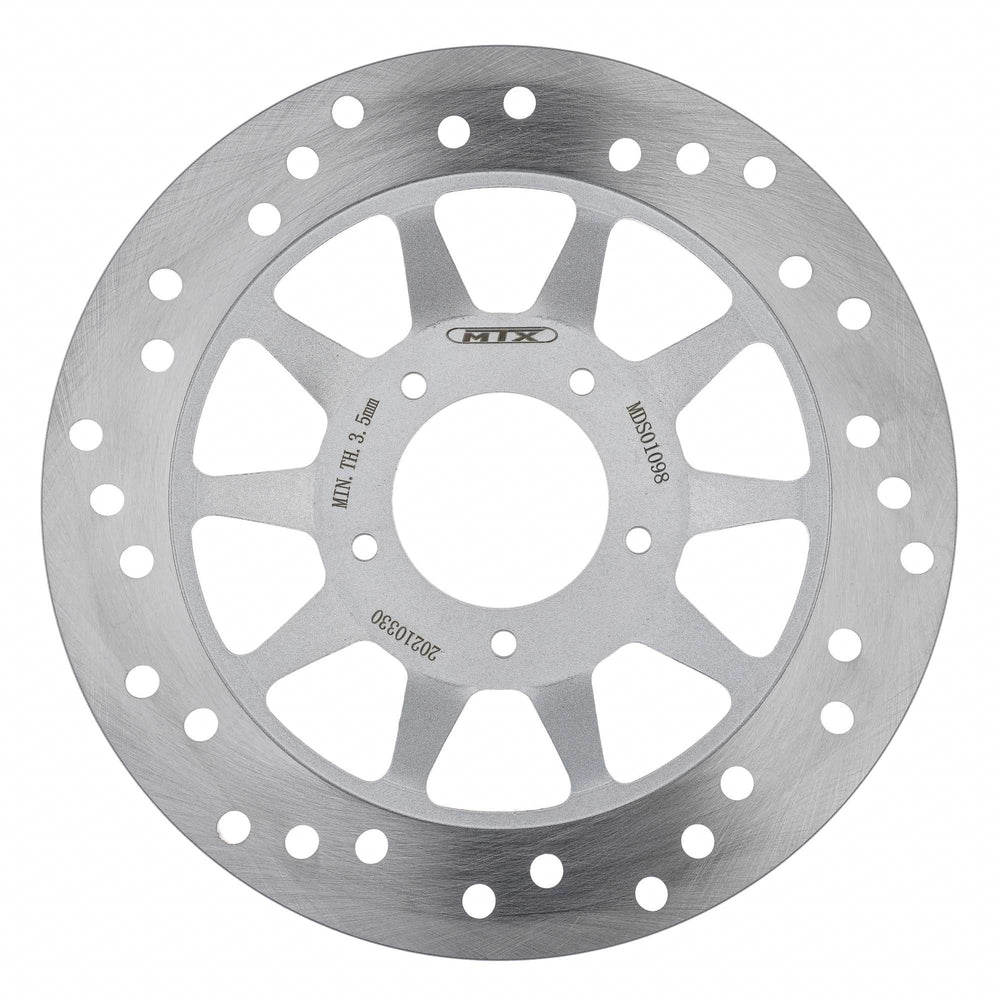 MTX Performance Front Solid Round Brake Disc - Honda XR150L 2014-21