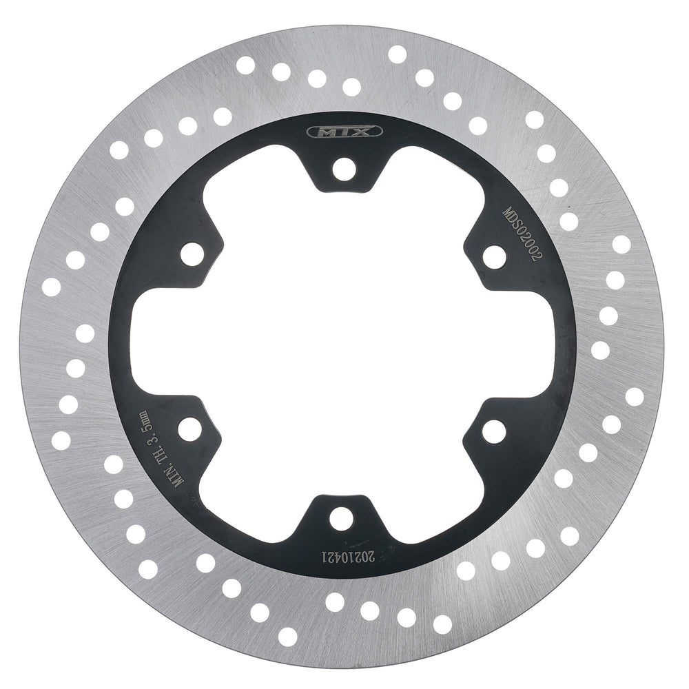 MTX Performance Rear Solid Round Brake Disc - Yamaha TDM900 2007-14