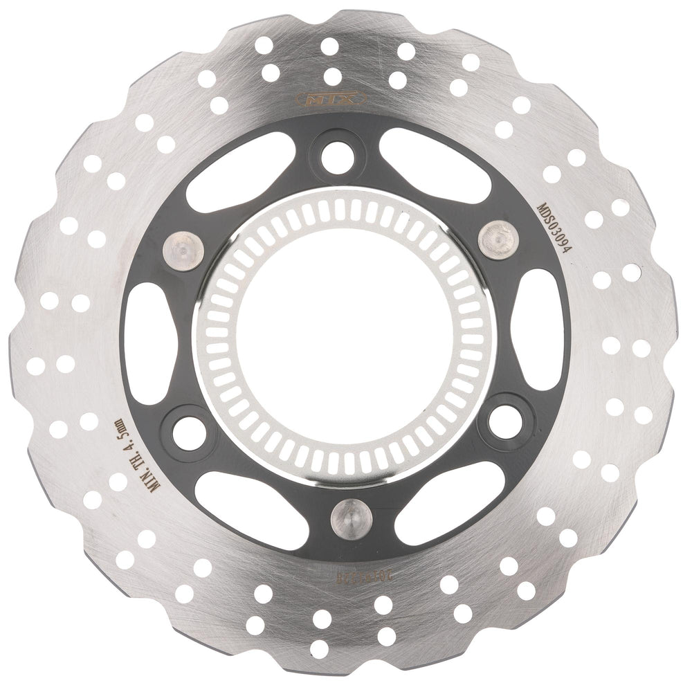 MTX Performance Rear Solid Wavy Brake Disc - Kawasaki Versys-X 300 2017-20