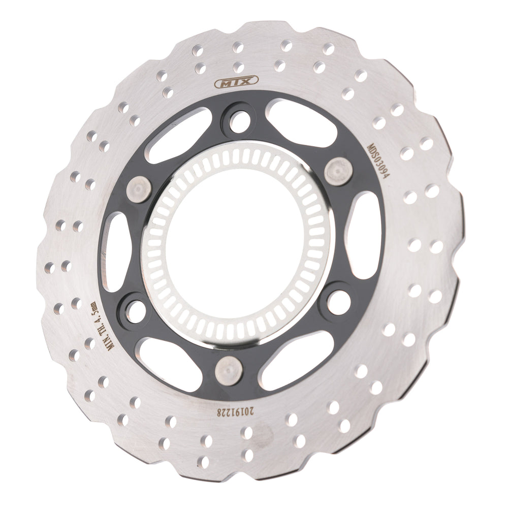 MTX Performance Rear Solid Wavy Brake Disc - Kawasaki Versys-X 300 2017-20