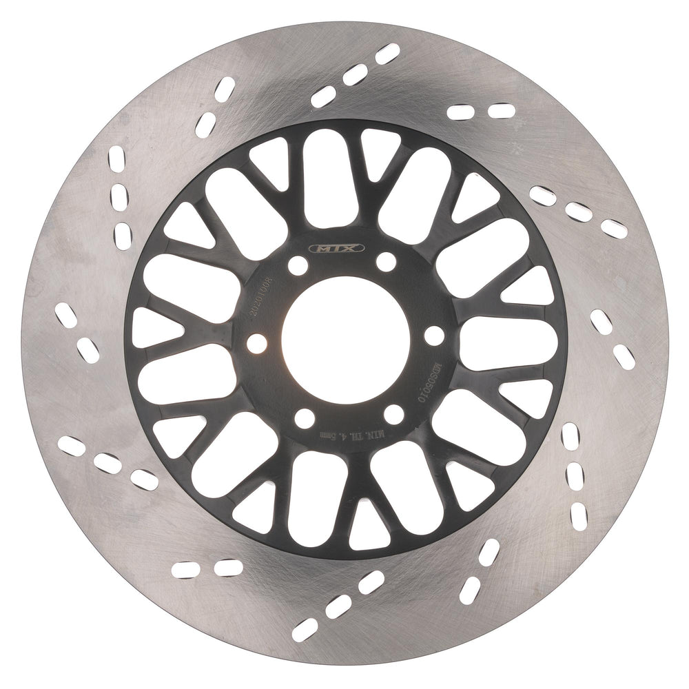 MTX Performance Front Solid Round Left Hand Brake Disc - Suzuki GS550 1978-84