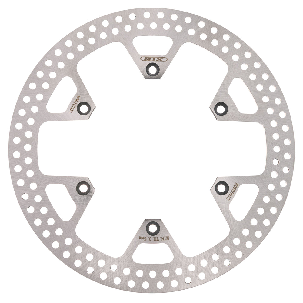 MTX Performance Rear Solid Round Brake Disc - Suzuki DR-Z400 SM 2005-21